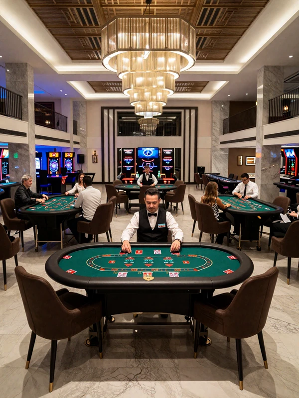 Επιτραπέζια παιχνίδια Helios Grand - blackjack και poker με σύγχρονο ελληνικό σχεδιασμό